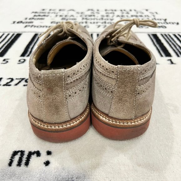 1901 Suede Lace Up Oxford Shoes